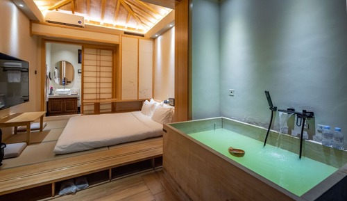 Habitación Confort doble de uso individual, vistas al jardín