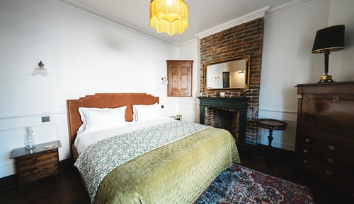 Habitación doble superior, 1 cama de matrimonio grande, no fumadores, baño privado