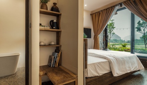 Habitación de lujo doble, vistas al jardín