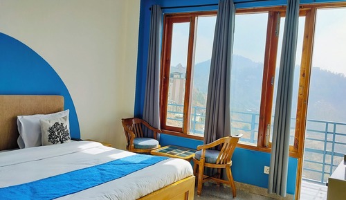 Habitación Confort doble, balcón, vistas al valle