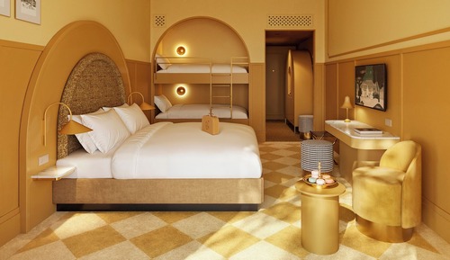 Habitación cuádruple Deluxe