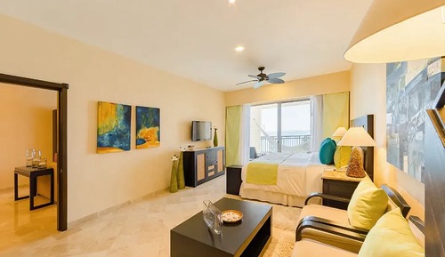 Suite de lujo, 1 habitación, cocina, vistas al mar
