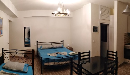 Estudio estándar, balcón, vistas al jardín