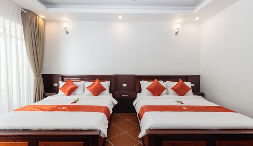 Habitación cuádruple Deluxe, vistas al mar