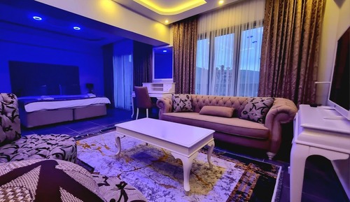 Suite, balcón, vistas al mar
