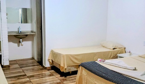 Habitación cuádruple, vistas al jardín