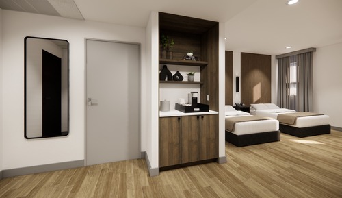 Habitación Confort, 2 camas dobles, no fumadores