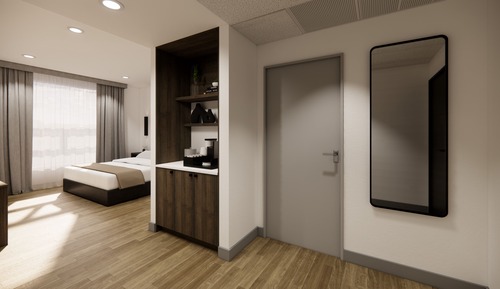 Habitación estándar, 1 cama de matrimonio grande, no fumadores