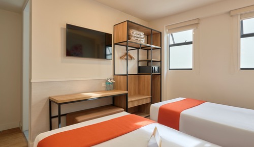 Habitación tradicional, 2 camas individuales