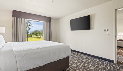 Suite, 1 cama de matrimonio grande con sofá cama, no fumadores (Single King Extended Stay)