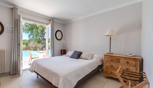 Habitación ejecutiva doble, baño privado, vistas a la piscina