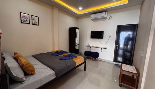 Habitación Deluxe doble, balcón, vistas al jardín