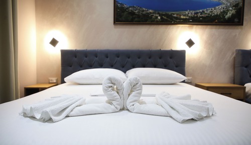 Habitación triple, balcón