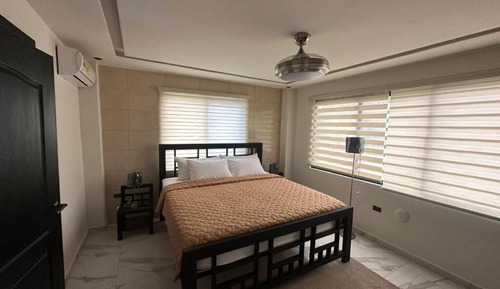 Habitación cuádruple, vistas al jardín