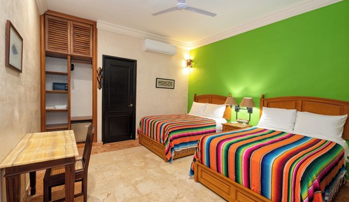 Habitación doble, vistas al jardín