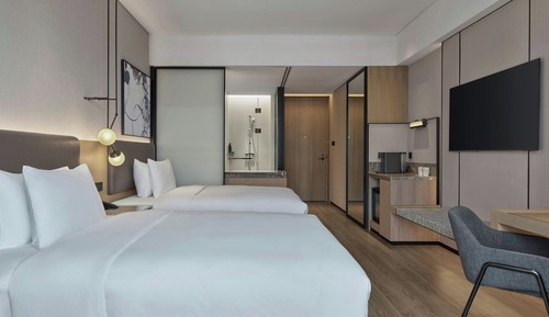 Habitación estándar, 2 camas dobles
