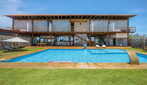 Habitación Deluxe doble, balcón, vistas a la piscina