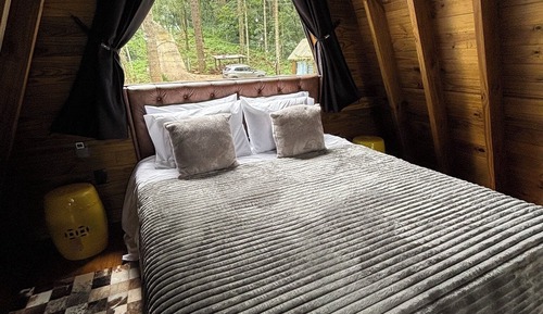 Chalet Deluxe, balcón, vistas al jardín