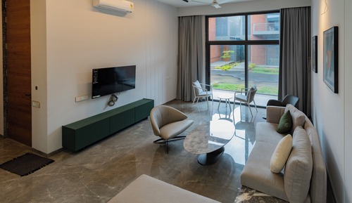 Habitación de lujo, balcón