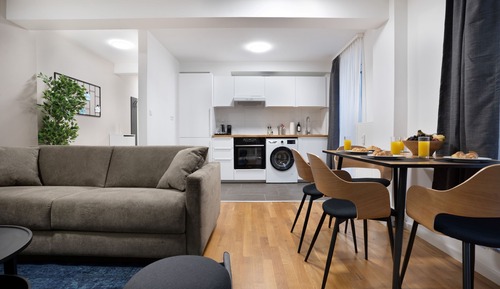 Apartamento Deluxe, 1 cama de matrimonio con sofá cama, terraza
