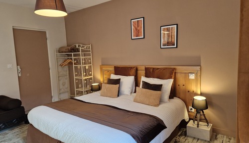 Habitación triple Confort, vistas al jardín