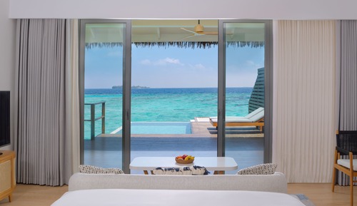 Villa, 1 cama de matrimonio grande (Waterfront Pool)