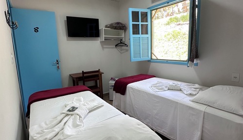 Habitación económica con 2 camas individuales