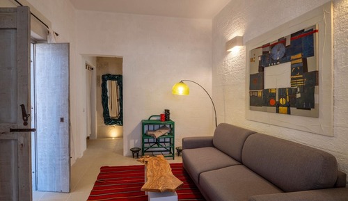 Omero Suite superior, vista piscina