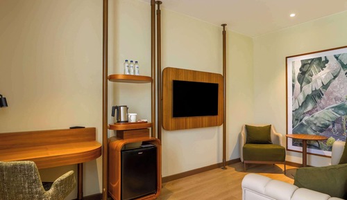 Habitación triple superior, varias camas
