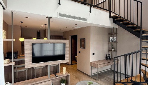 Loft, vistas a la ciudad
