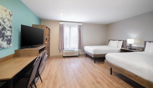 Habitación, 2 camas de matrimonio, accesible para personas con discapacidad, no fumadores
