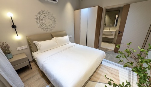 Apartamento ejecutivo, 2 habitaciones, vistas a la montaña, junto a la montaña