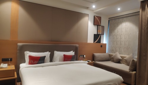 Habitación Premium doble, balcón, vistas al jardín