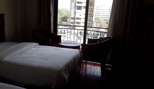 Habitación individual, vistas a la ciudad
