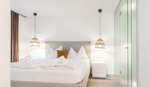 Apartamento, 1 cama doble con sofá cama, balcón, vistas a la montaña