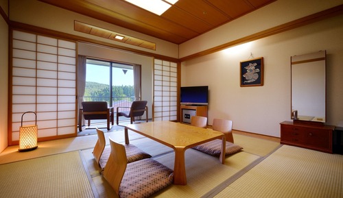 Habitación de estilo japonés, no fumadores (8 tatami mats, with bathroom)