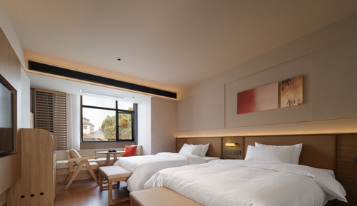 Habitación Confort con 2 camas individuales, vistas a la ciudad