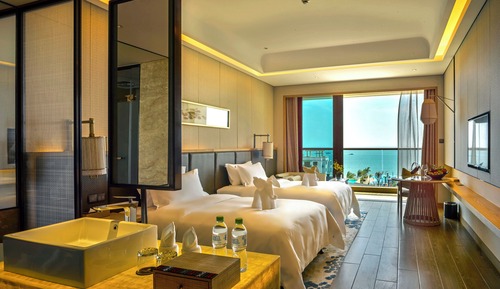 Habitación Deluxe, balcón, vistas al mar