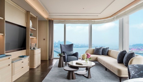 Suite, 1 cama de matrimonio grande, no fumadores, vistas a la bahía