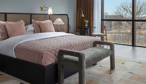 Suite Deluxe, 1 cama de matrimonio grande con sofá cama, vistas a la ciudad (King Suite)
