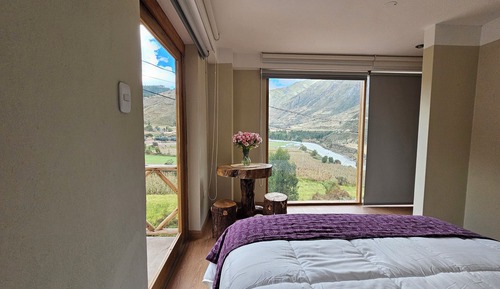 Habitación clásica doble, balcón, vistas a la montaña