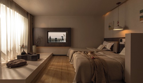 Habitación clásica con 2 camas individuales