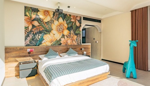 Suite estudio clásica, 1 cama de matrimonio, vistas al patio