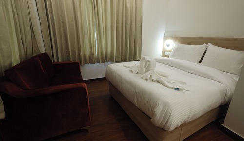 Habitación triple, vistas a la ciudad