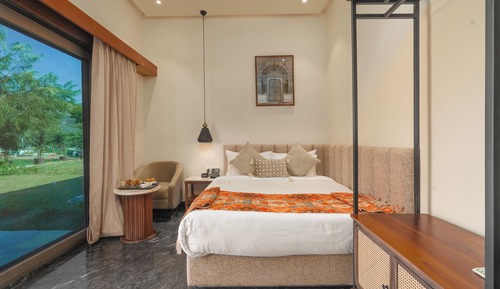 Habitación Deluxe doble, vistas al jardín