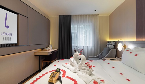 Habitación romántica doble, vistas a la ciudad