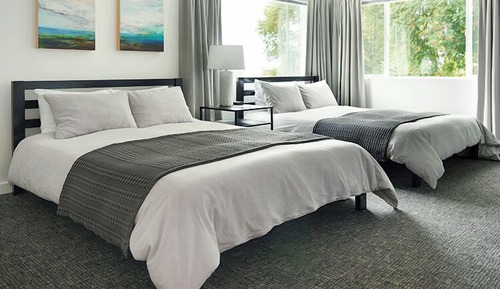 Habitación estándar doble, vistas parciales al mar