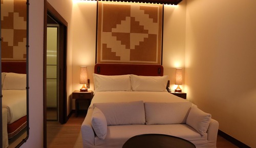 Habitación, 1 cama de matrimonio grande, balcón (Pachacamac)