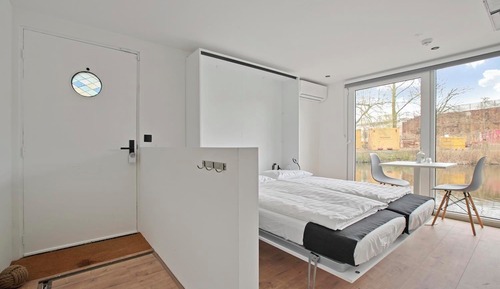 Estudio Confort, baño privado, vistas al lago