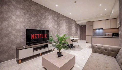 Suite presidencial, 2 habitaciones, Acceso al salón del club, vistas a la ciudad